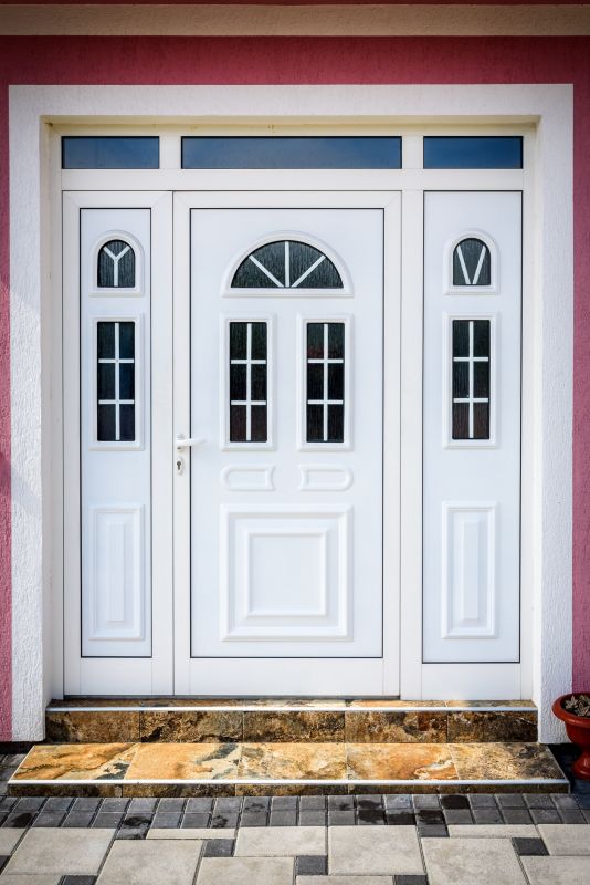 Decorative Front Entry Window